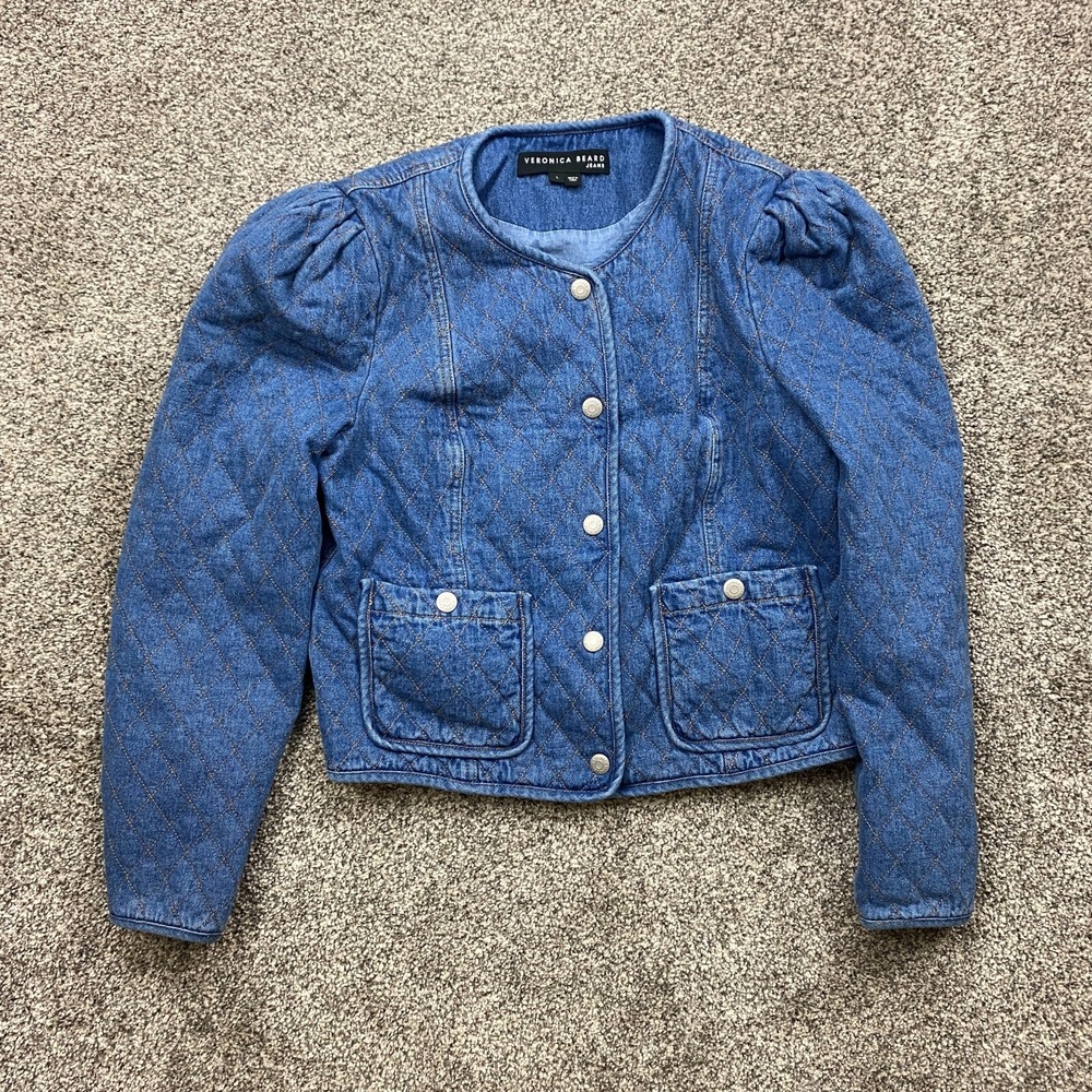 Veronica Beard Blue Jean Jacket